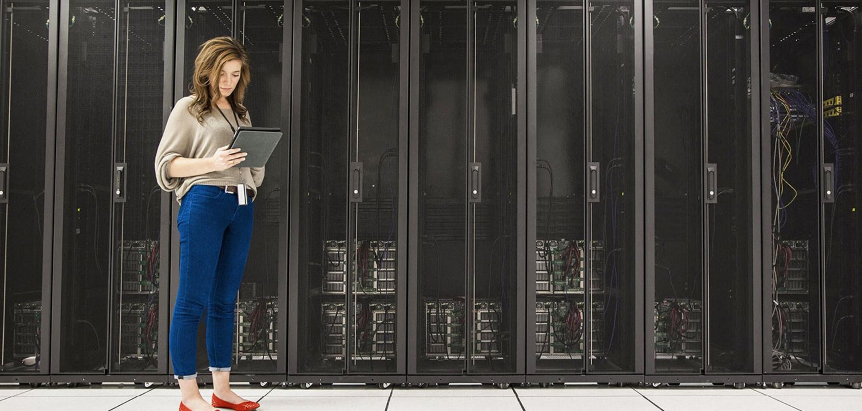 Colocation Symbolfoto für Colocation und sichere Daten im Data Center von NetAachen.
