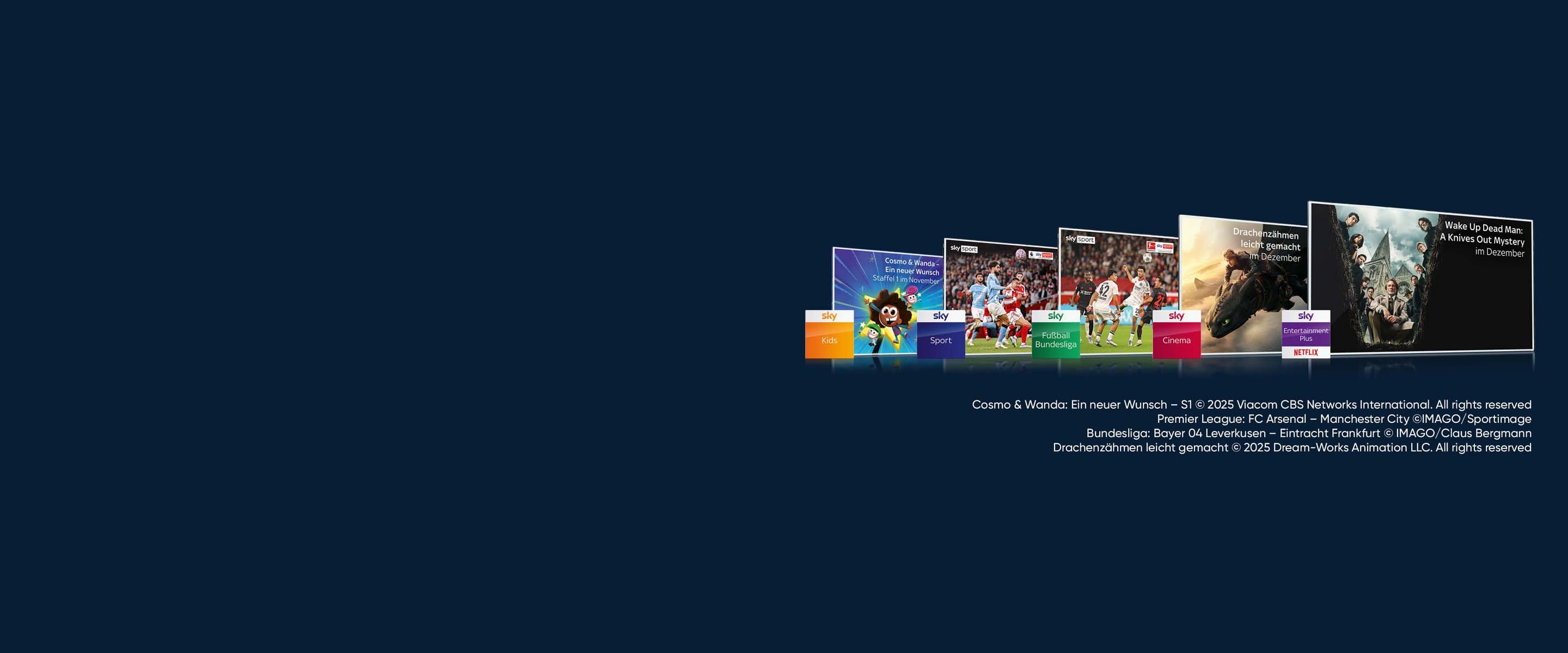 Abbildung Sky Pakete